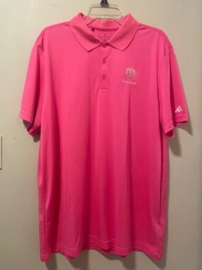 Trump National - Adidas Polo Shirt with Embroidered Crest (Rare color)